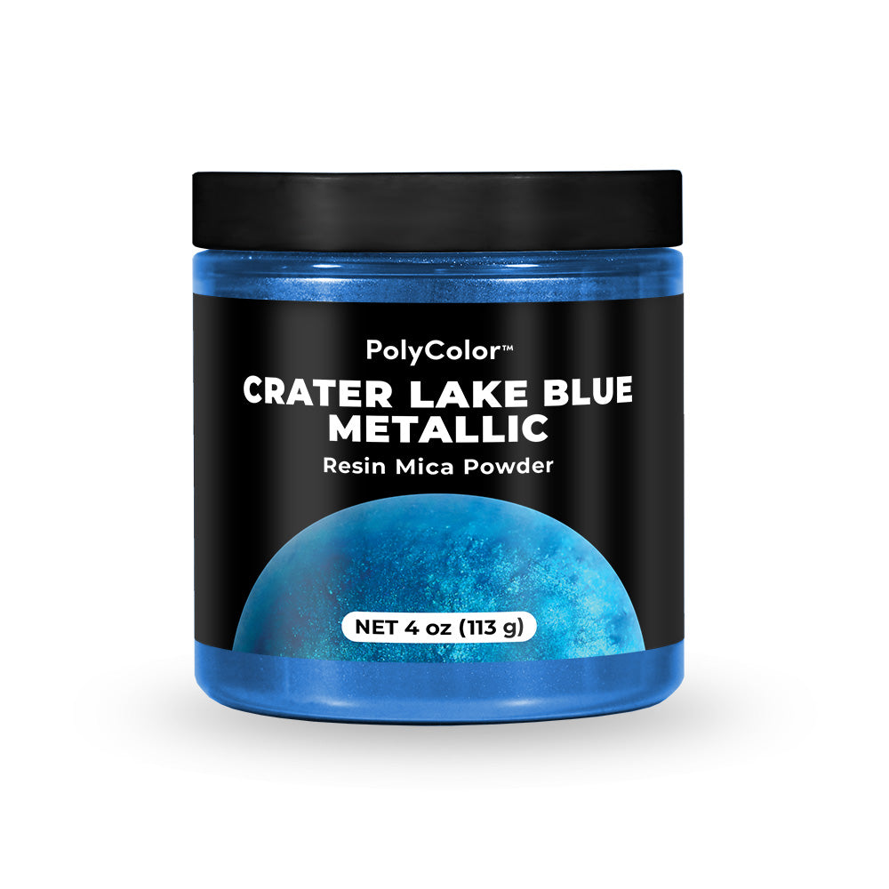 PolyColor Crater Lake Blue Metallic Resin Mica Powder