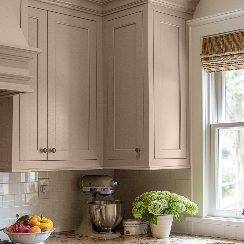 Embrace the warmth of the desert sunrise with Desert Daybreak. This inviting neutral transcends the boundaries of beige, taupe, sand, and khaki. It's a versatile canvas that plays beautifully with bolder accents, never demanding center stage but allowing