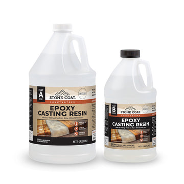 Discover the potential of Stone Coat's Epoxy Casting Resin for filling voids and creating stunning epoxy rivers up to 1 inch deep. This resin is perfect for raw wood slab tops, surpassing the limitations of standard Stone Coat epoxy. Achieve pours of 3/4