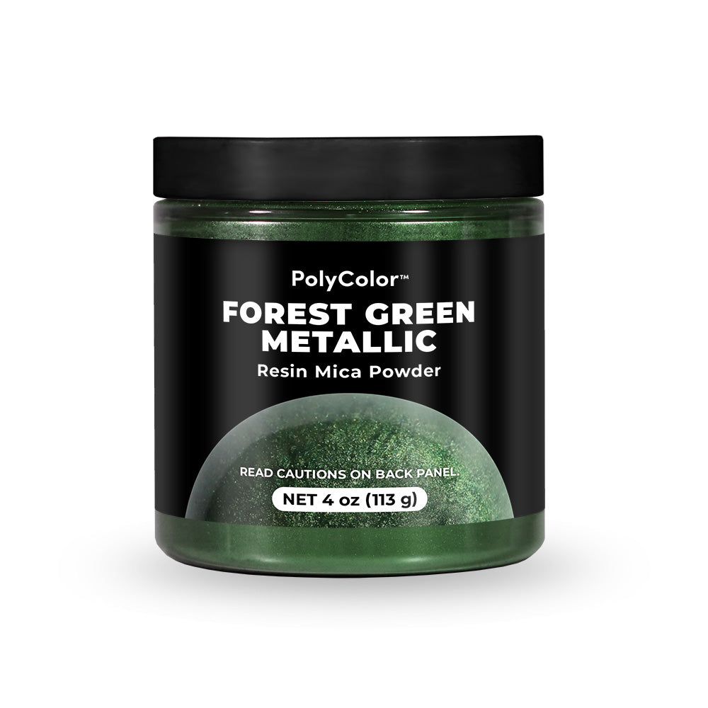 PolyColor Forest Green Metallic Resin Mica Powder