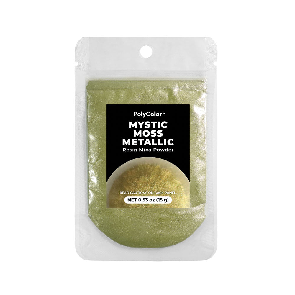 PolyColor Mystic Moss Metallic Resin Mica Powder