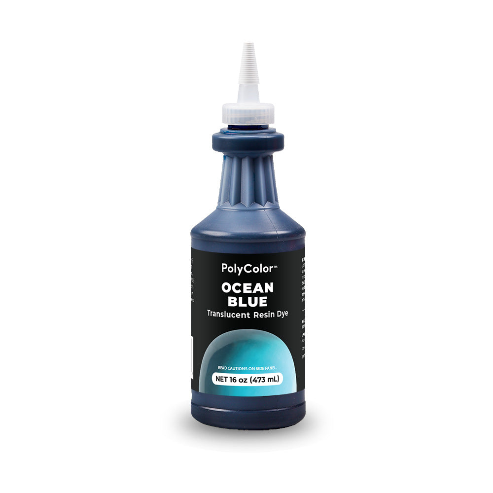 PolyColor Ocean Blue Dye 16oz bottle