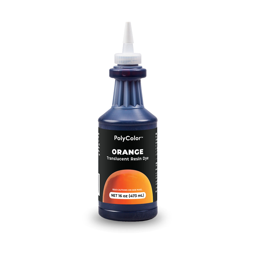 PolyColor Orange Dye 16oz bottle