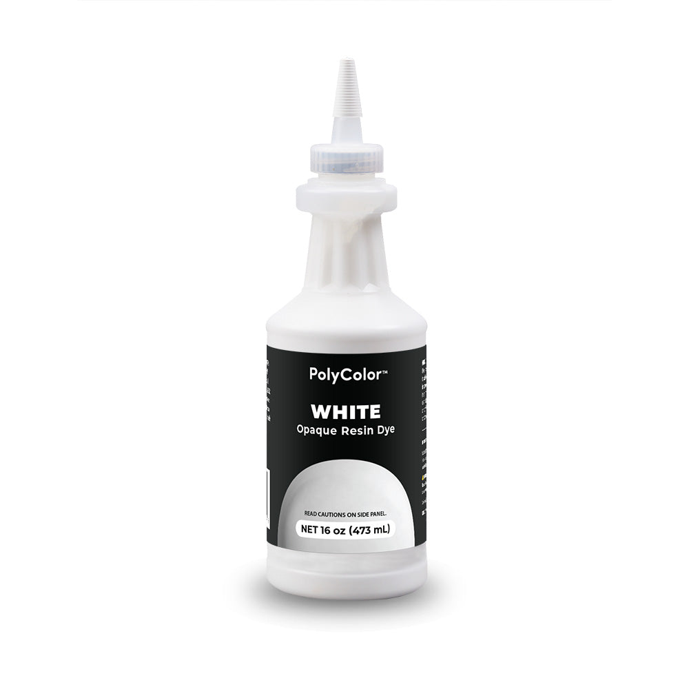 PolyColor Flo White Dye 16oz bottle