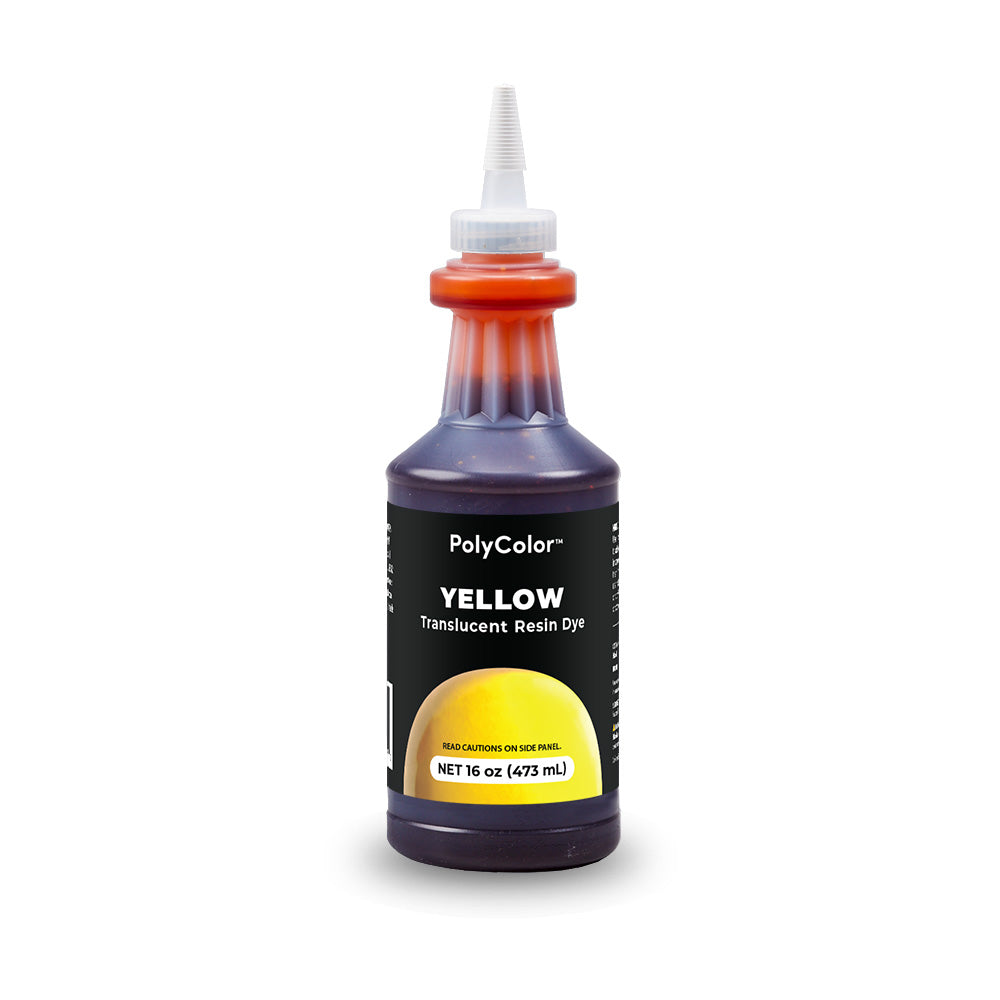 PolyColor Yellow Dye 16oz bottle