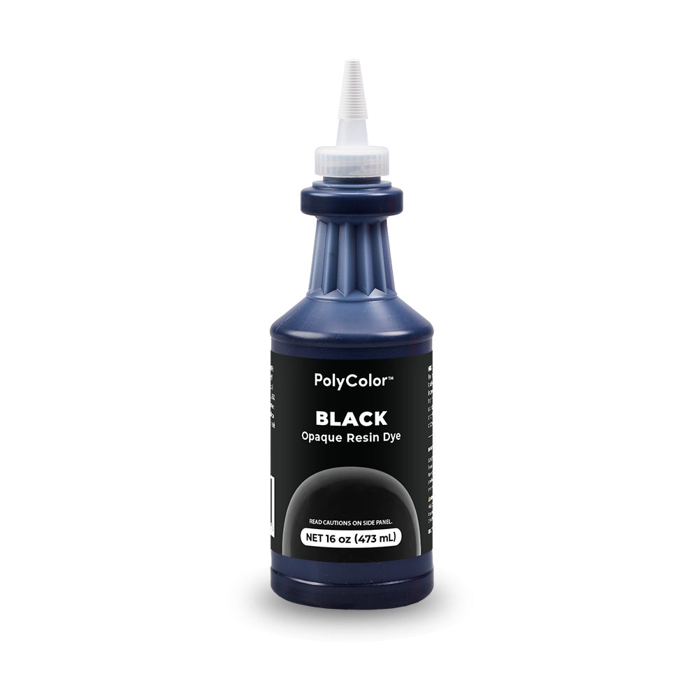 PolyColor Flo Black Dye 16oz bottle