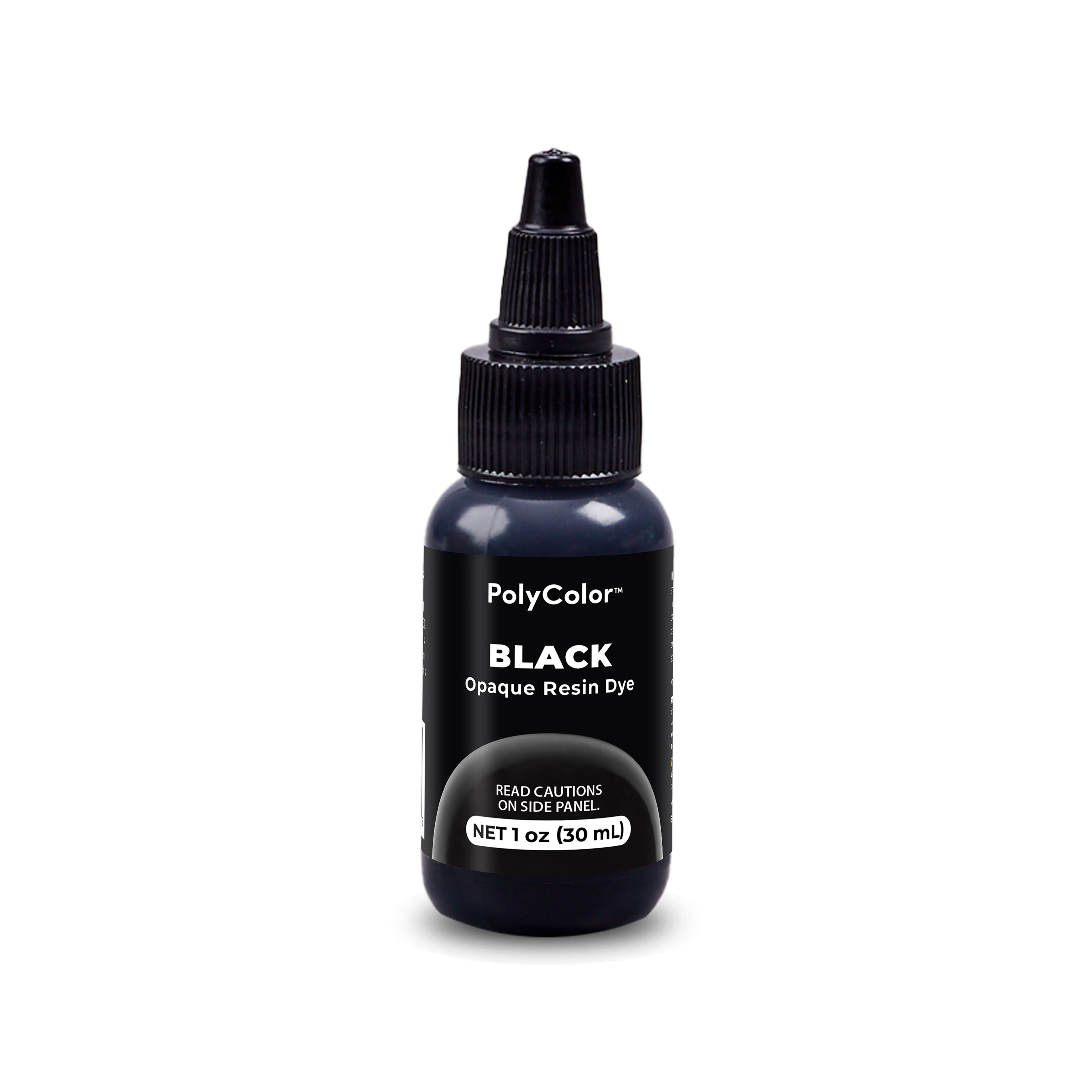 PolyColor Black Opaque Resin Dye 1oz bottle