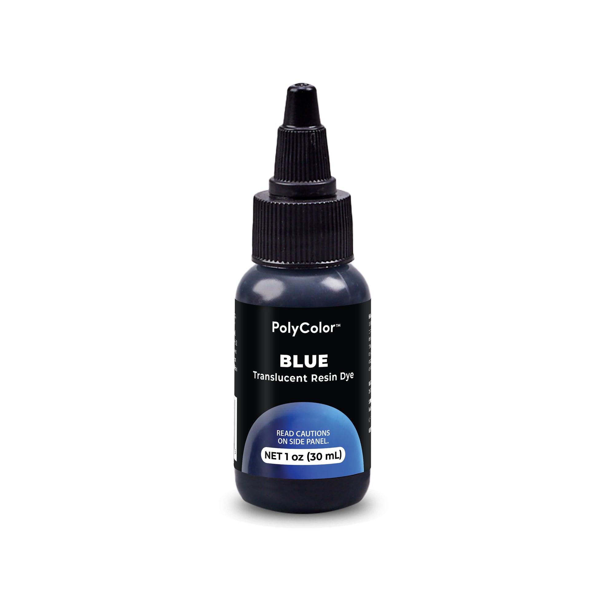 PolyColor Blue Translucent Resin Dye 1oz bottle
