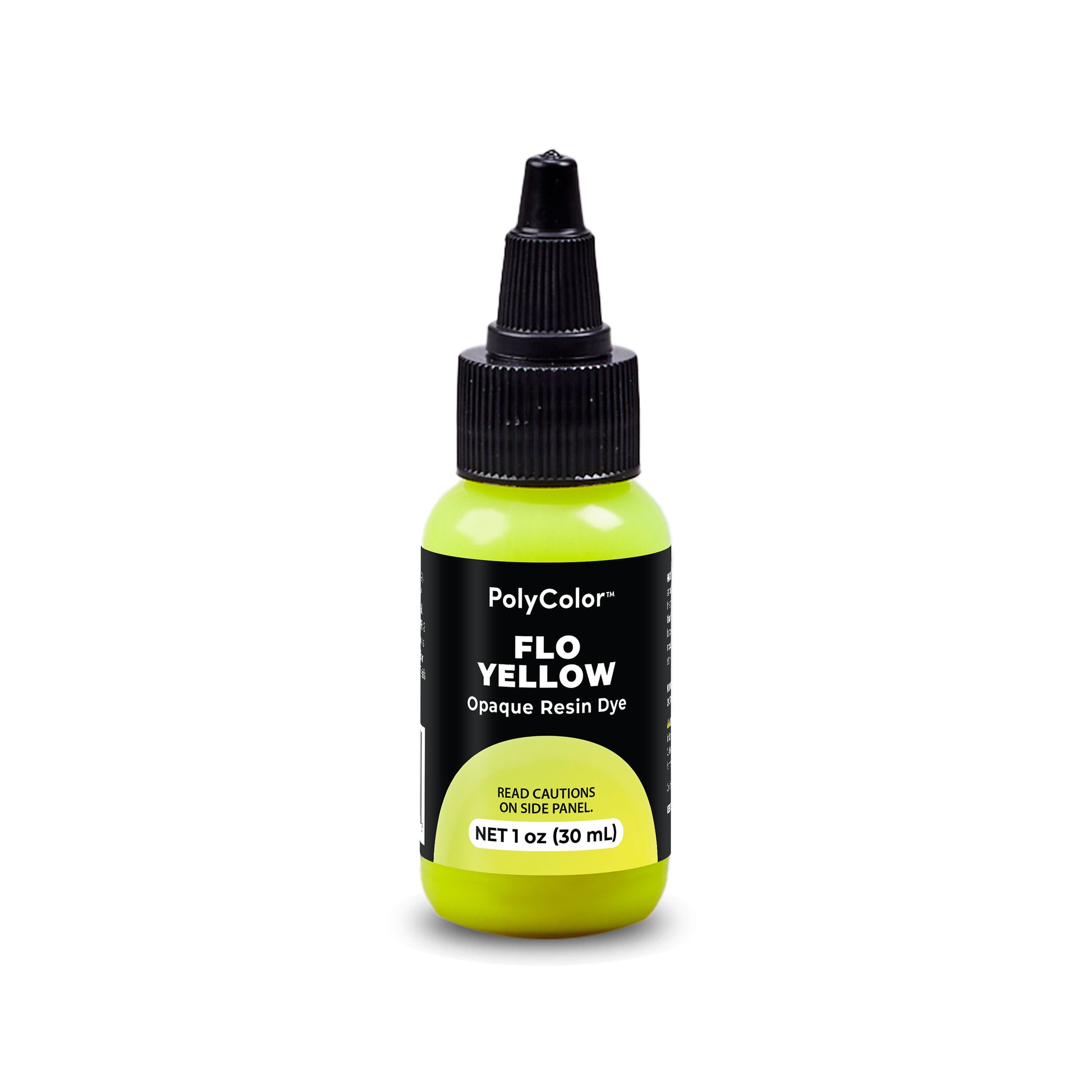 PolyColor Flo Yellow Opaque Resin Dye 1oz bottle