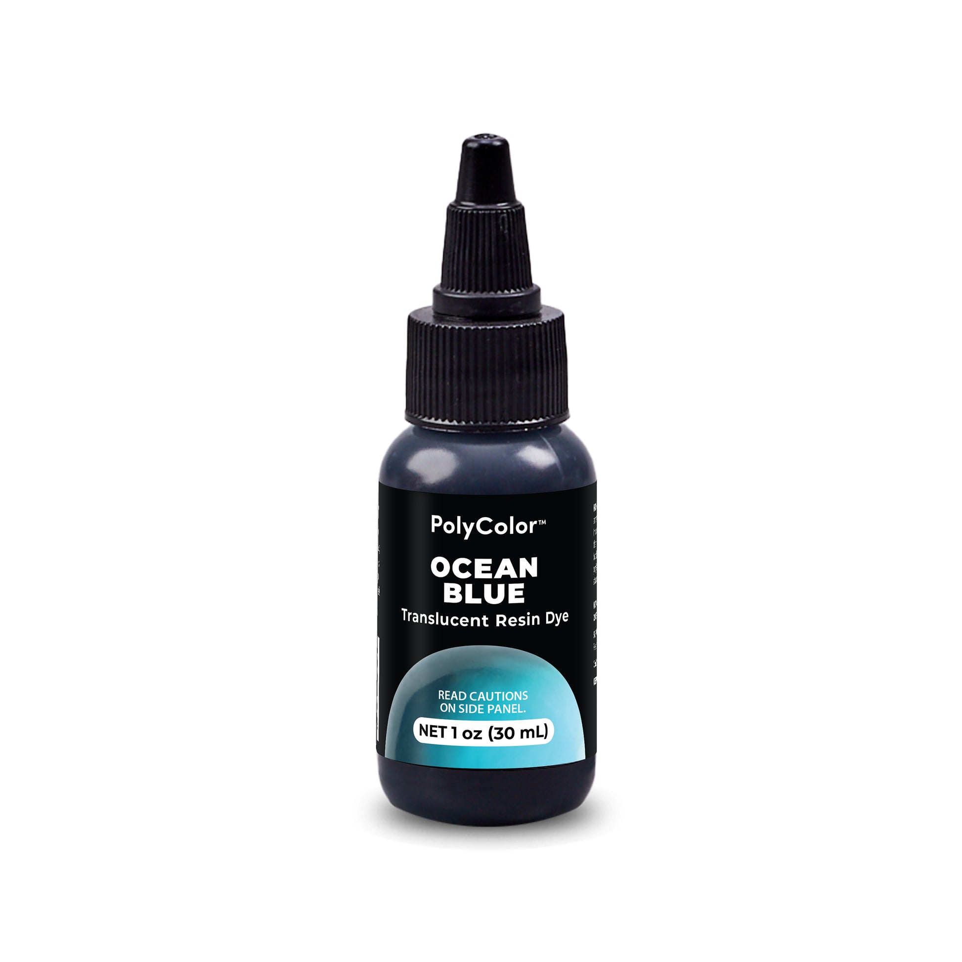 PolyColor Ocean Blue Translucent Resin Dye 1oz bottle