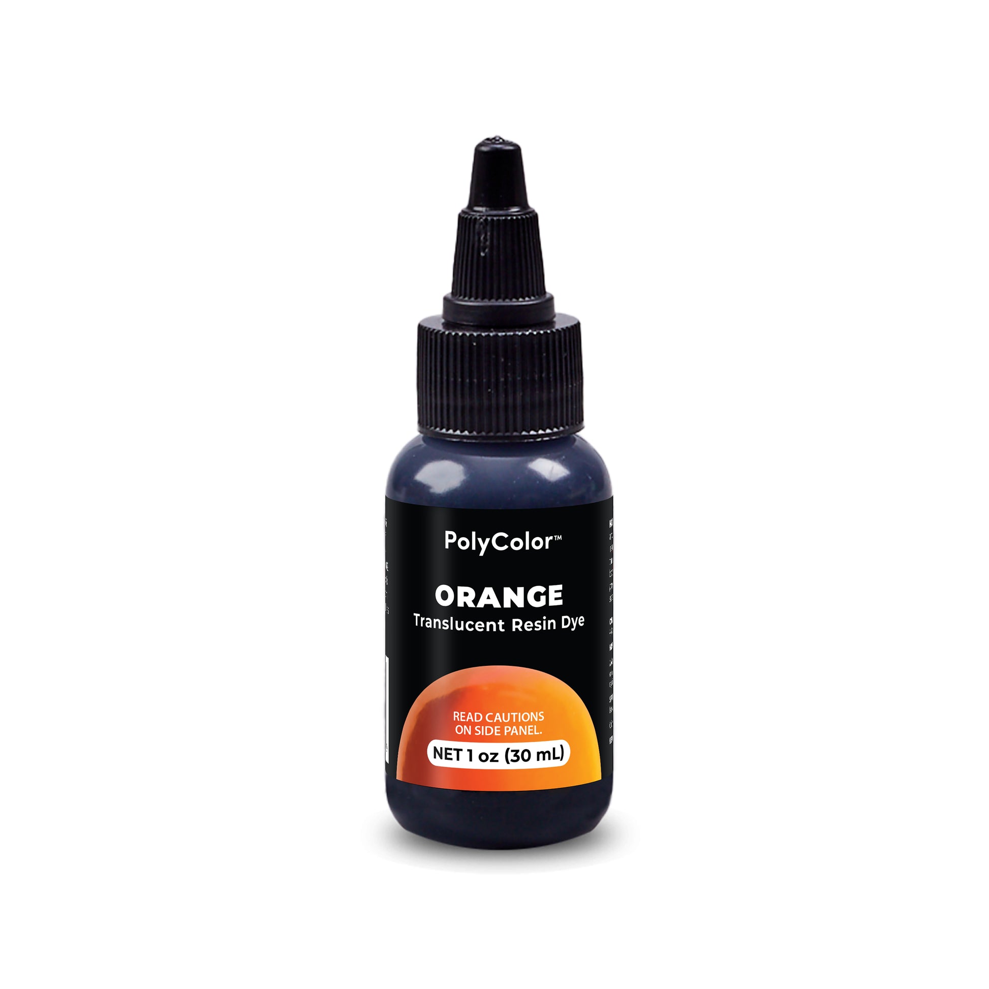PolyColor Orange Translucent Resin Dye 1oz bottle