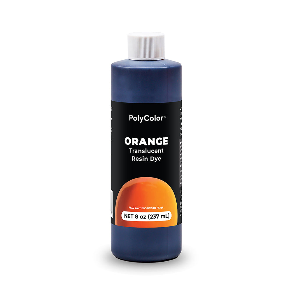 PolyColor Orange Dye 8oz bottle