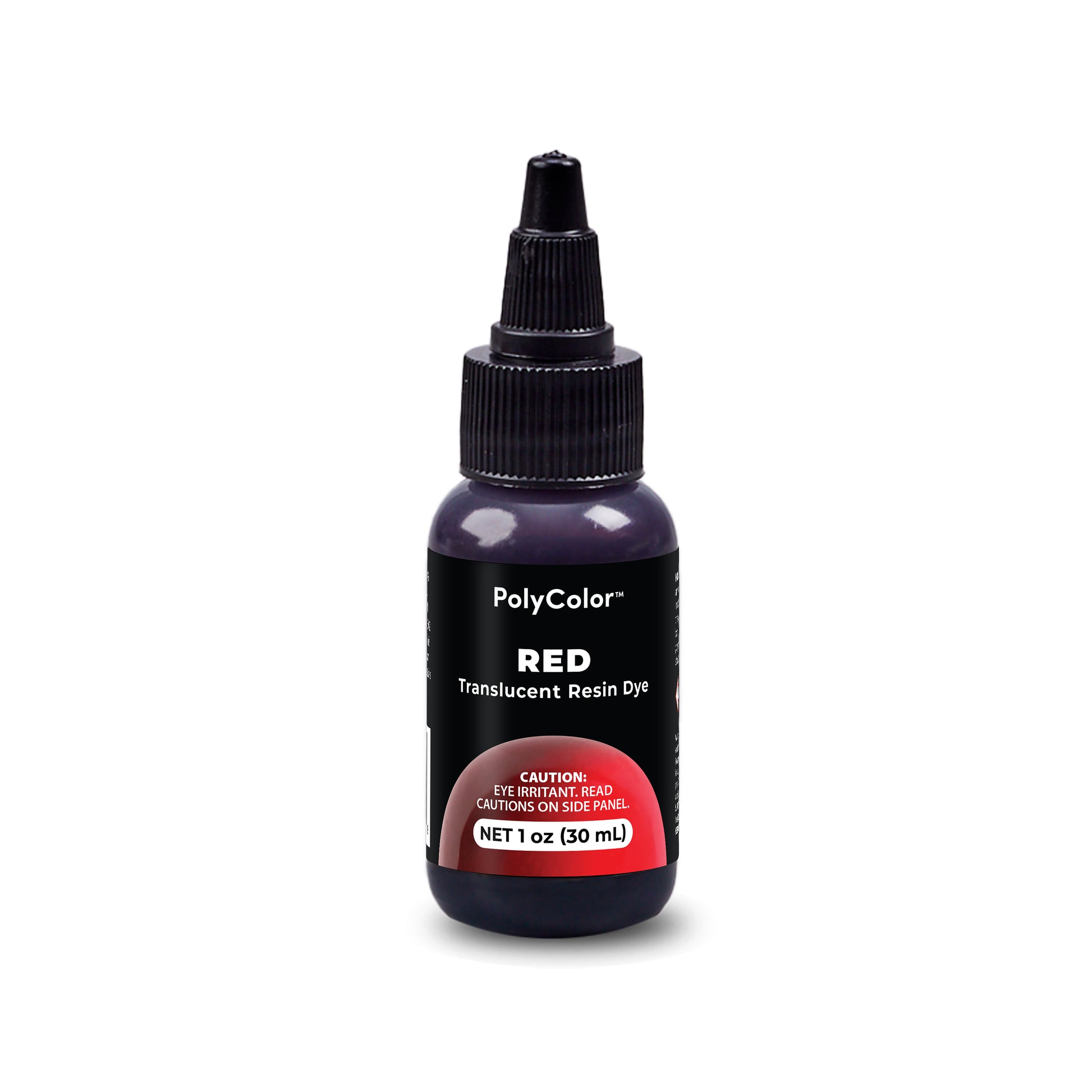 PolyColor Red Translucent Resin Dye 1oz bottle