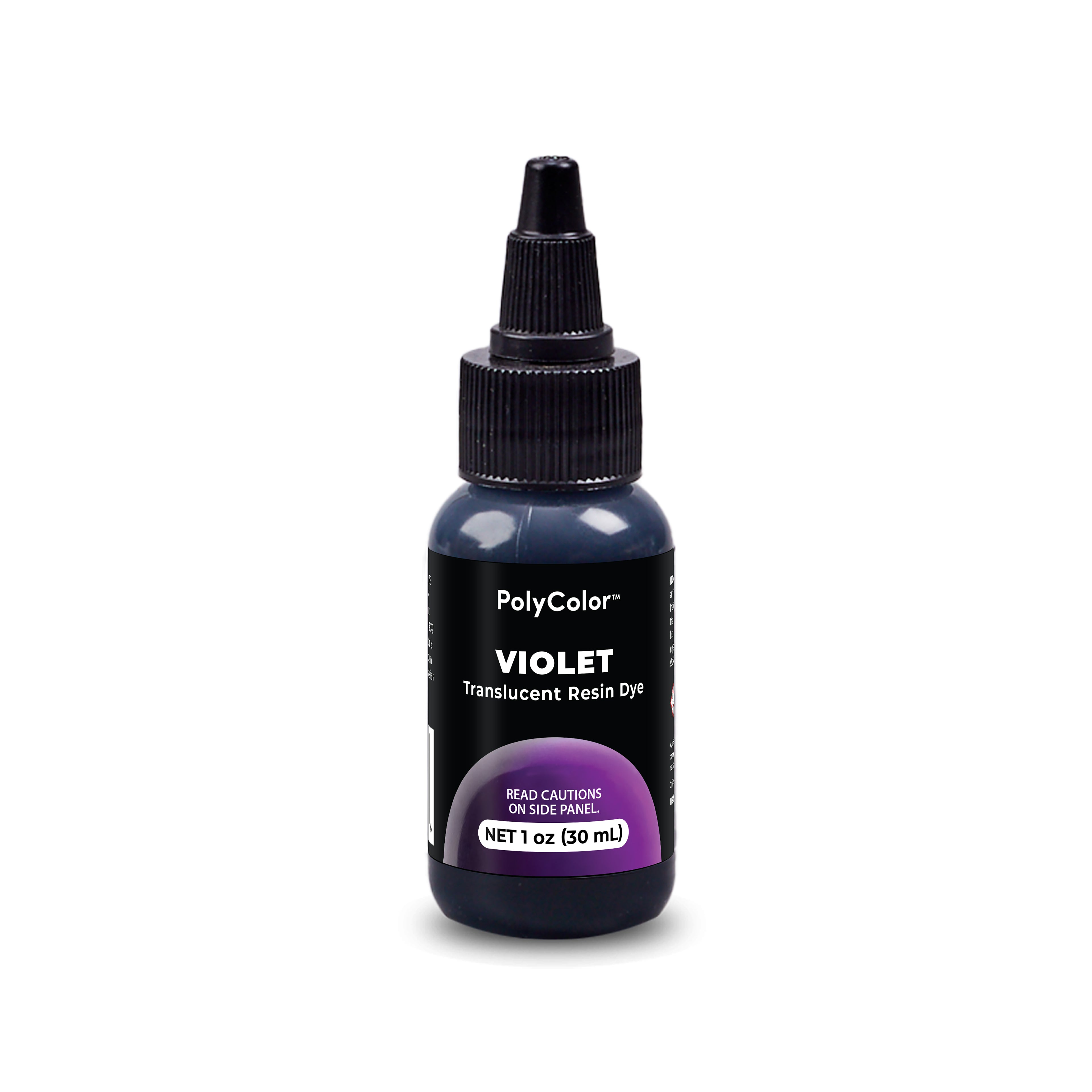 PolyColor Violet Translucent Resin Dye 1oz bottle