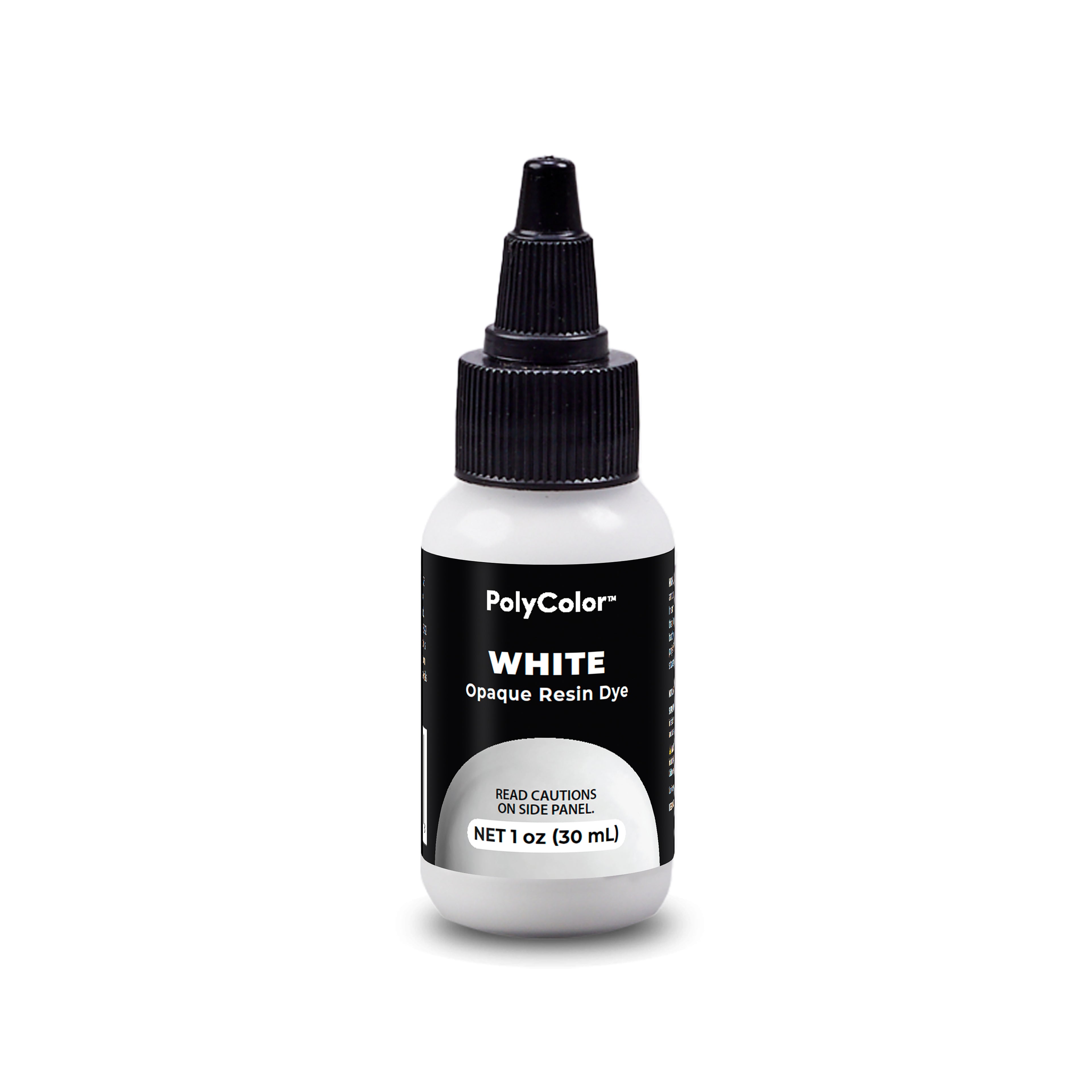 PolyColor White Opaque Resin Dye 1oz bottle