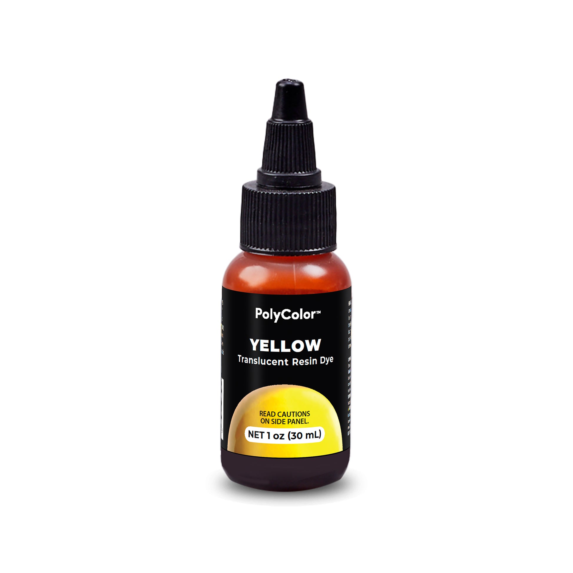 PolyColor Yellow Translucent Resin Dye 1oz bottle