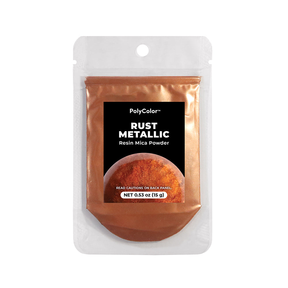 PolyColor Rust Metallic Resin Mica Powder