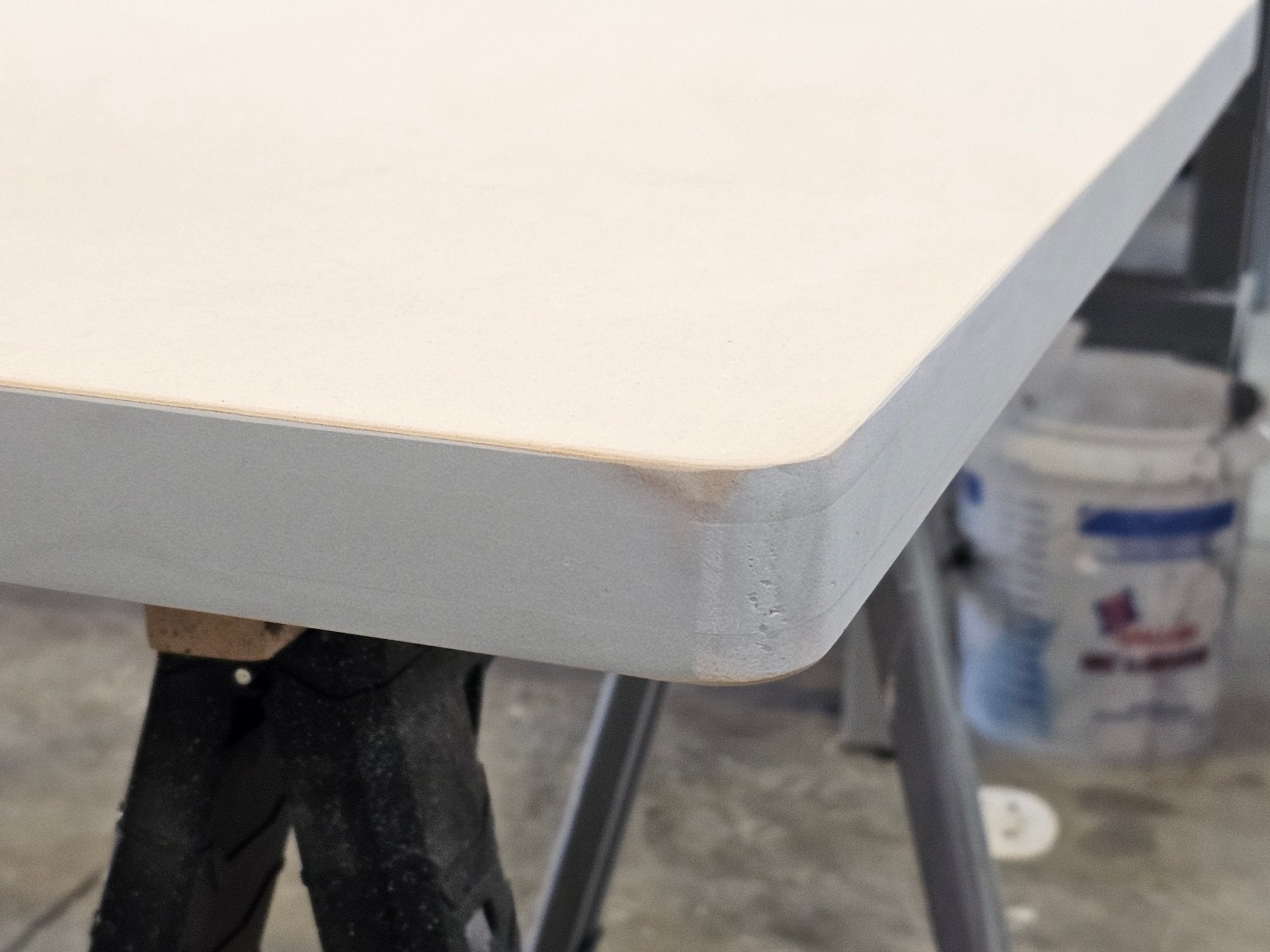 sanded mdf bondo edge