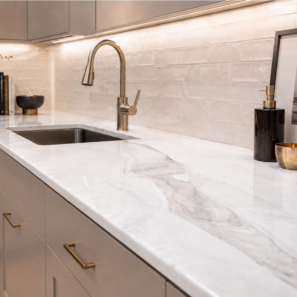How to Create White Exotic Marble with APEX Polyaspartic