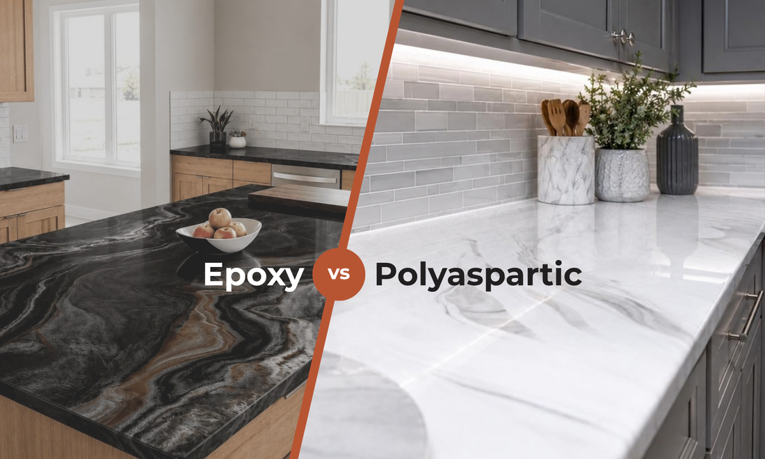 Epoxy vs. Polyaspartic Countertops: Which is Better?