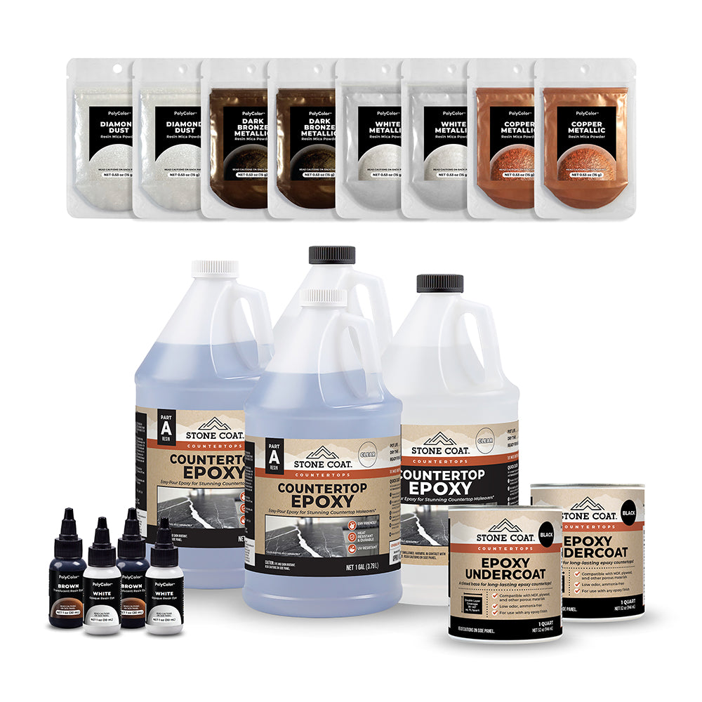 Natural Earth Tones Epoxy Countertop Kit