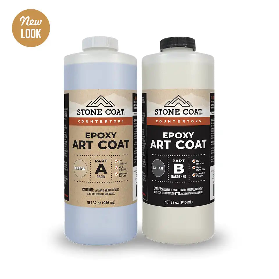 Art Coat Epoxy - For Art & Light Colored Countertops