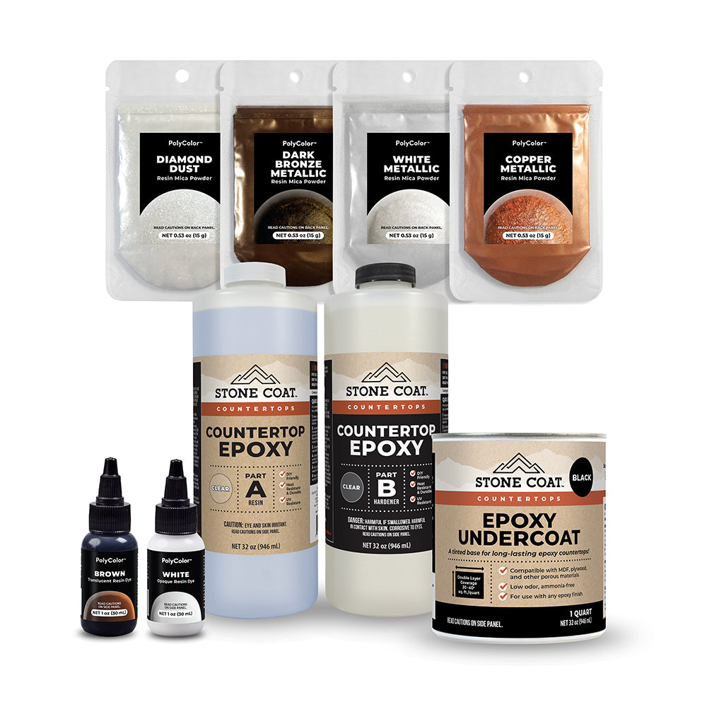 Natural Earth Tones Epoxy Countertop Kit