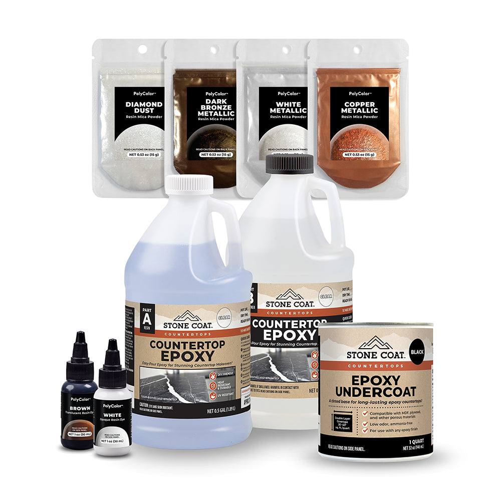 Natural Earth Tones Epoxy Countertop Kit