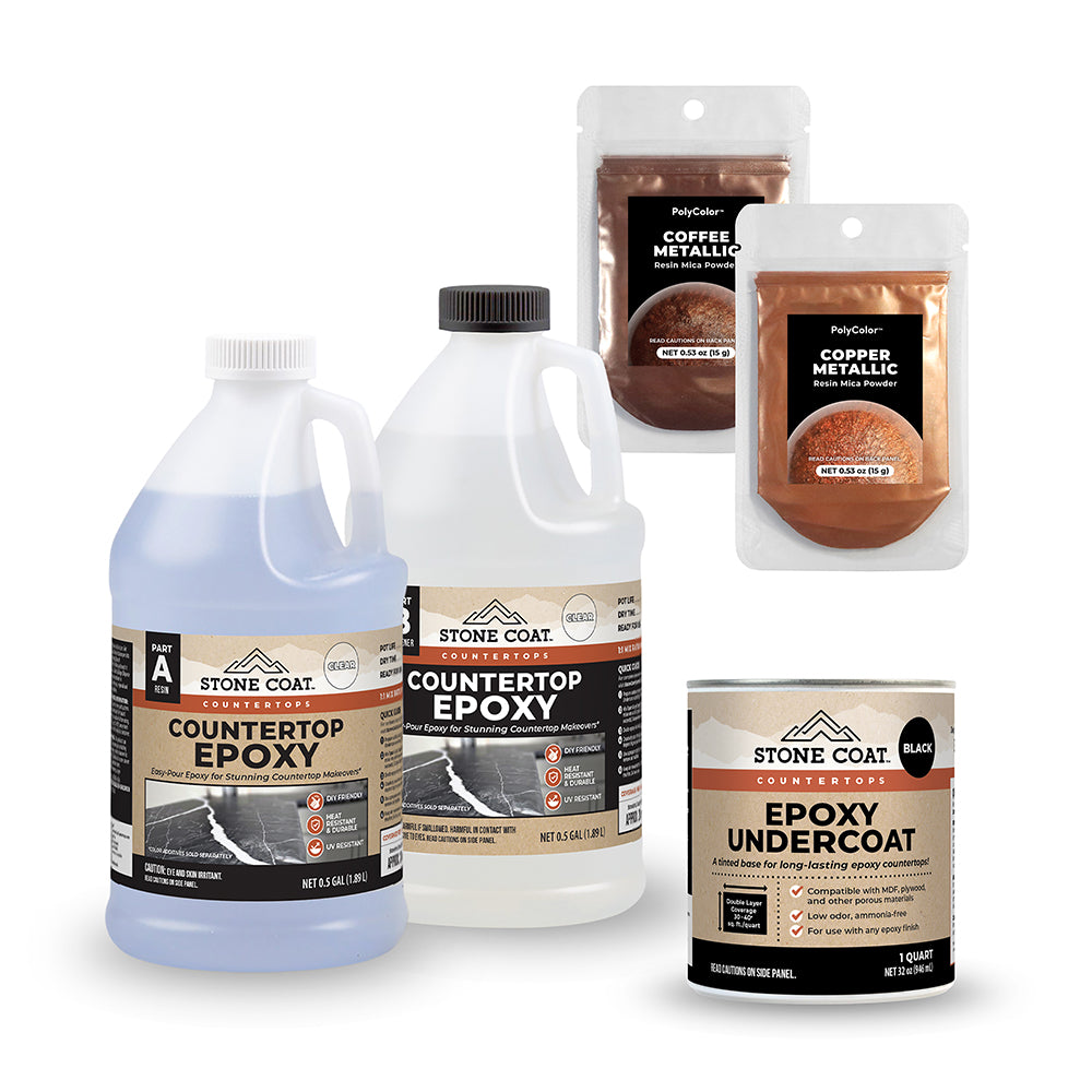 Baltic Brown Granite Epoxy Countertop Kit