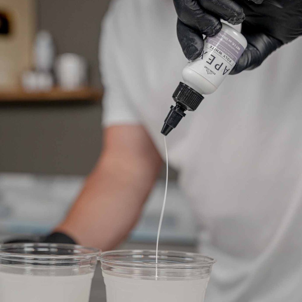 APEX Poly White Countertop Dye