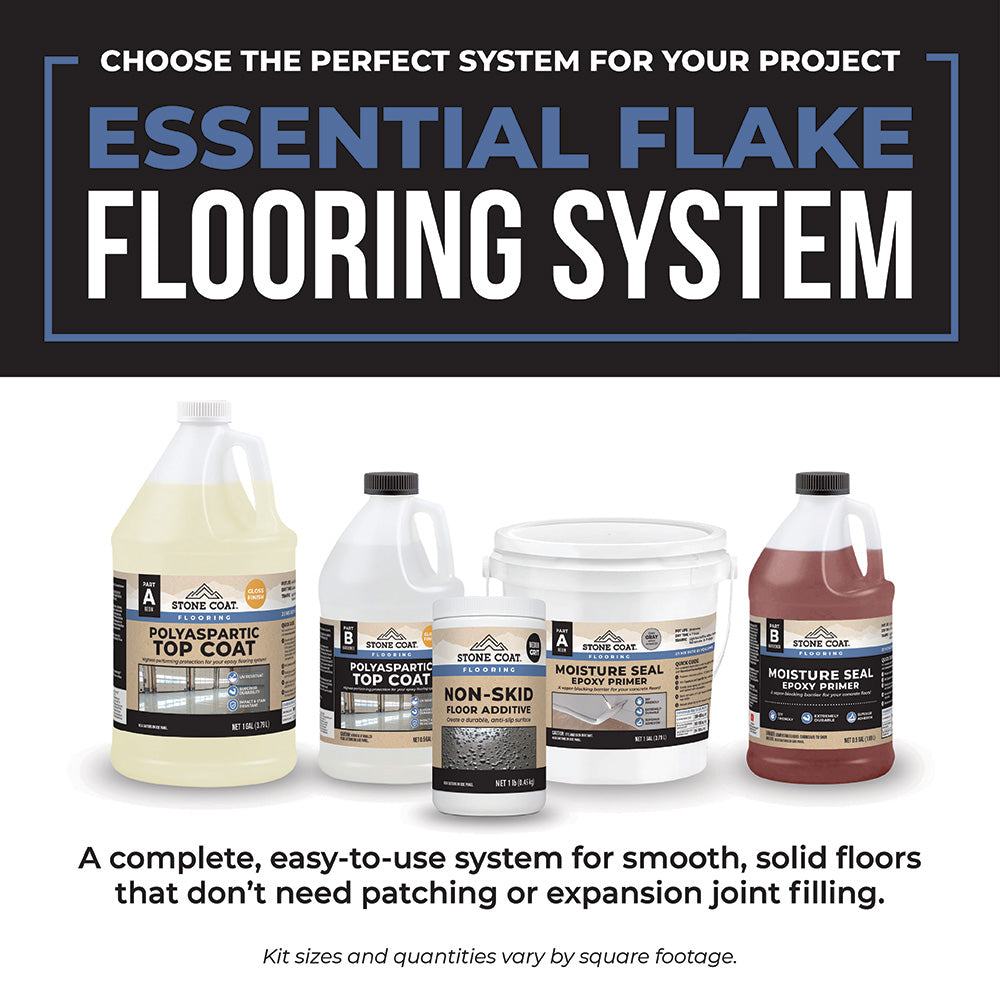 Epoxy Flake Floor Kit