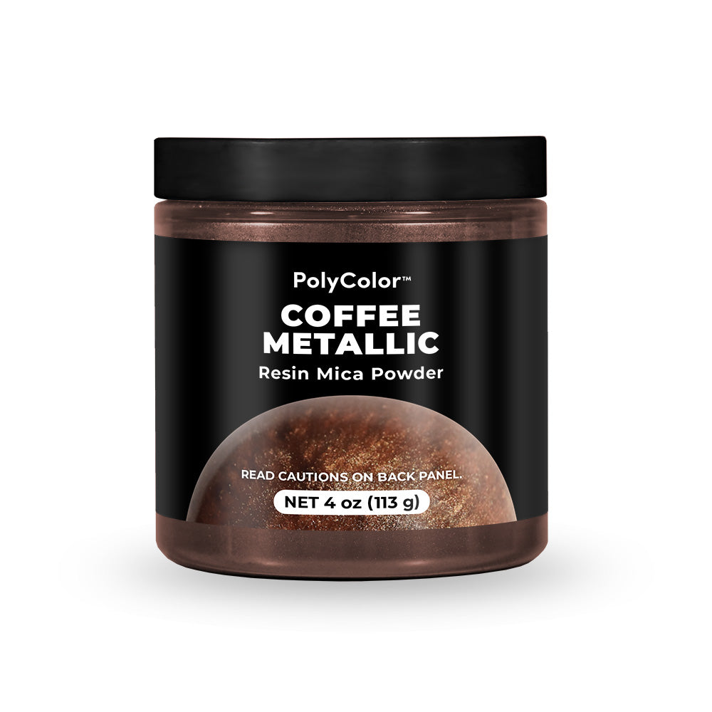 PolyColor Coffee Metallic Resin Mica Powder