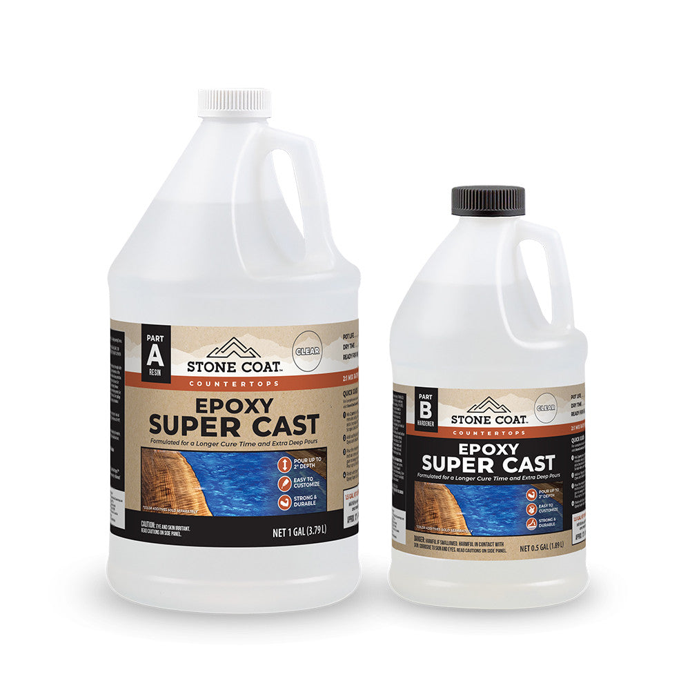 Stone Coat Countertops Thick Pour Super Cast Epoxy 1½ Gallon Kit