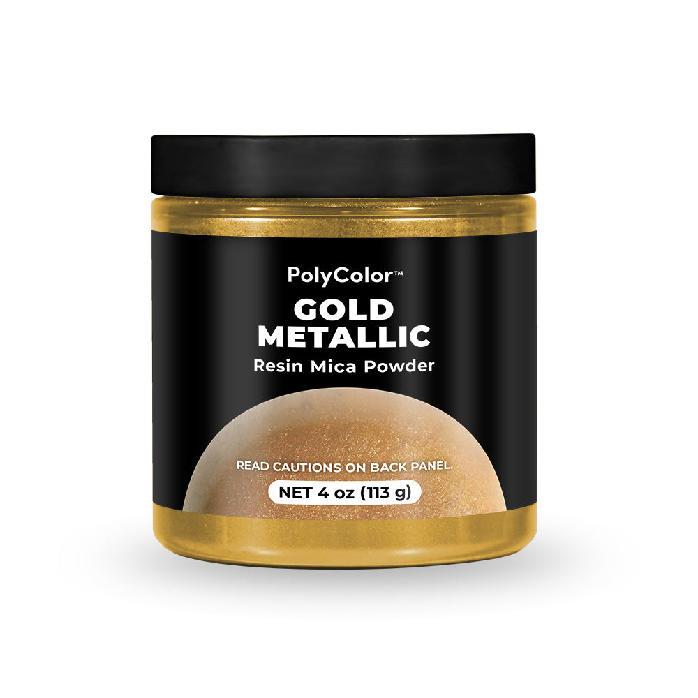 PolyColor Gold Metallic Resin Mica Powder