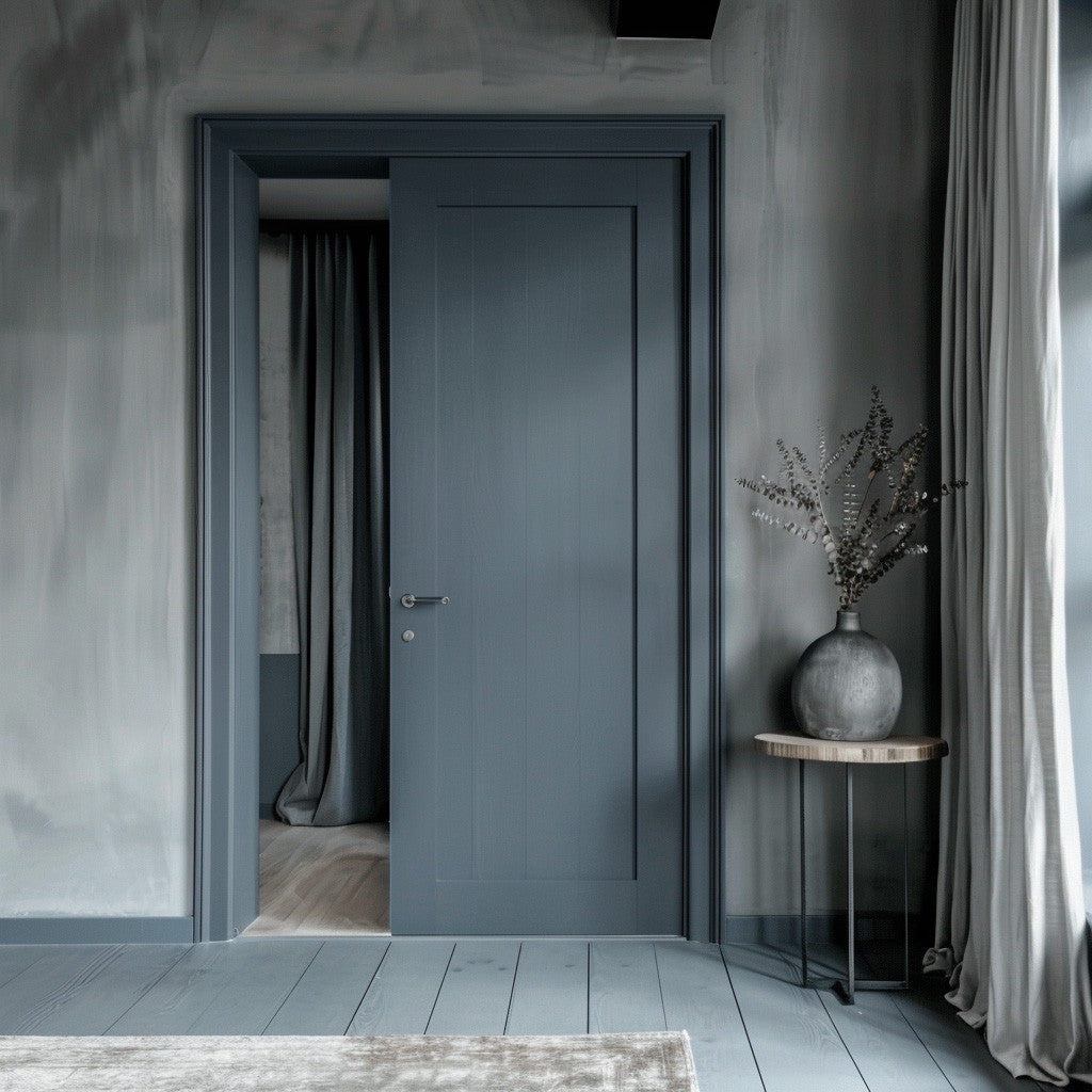 This hushed blue isn't a brash shout, but rather a calming whisper of tranquil denim skies and muted deep stormy seas. Gray undertones lend a touch of sophistication, inviting relaxation. Unlike bold, attention-grabbing blues, Indigo Twilight makes a capt