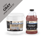 Enhance your concrete floors with Moisture Seal Epoxy Primer! Protect, restore, and make a statement with our revolutionary vapor blocker. Perfect for Garage Epoxy Flake Floors and Metallic Marble Epoxy Floors. Say goodbye to dull, cracked floors and hell
