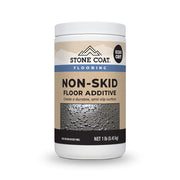 Upgrade your flooring with Stone Coats DIY Flooring Epoxy system. Achieve a durable, anti-slip surface with our Non-Skid Floor Additive and Polyaspartic topcoat. Transform your home with ease and affordability. Get yours today and bring your design dreams