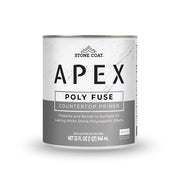 Can of Stone Coat Apex Poly Fuse Countertop Primer on a white background