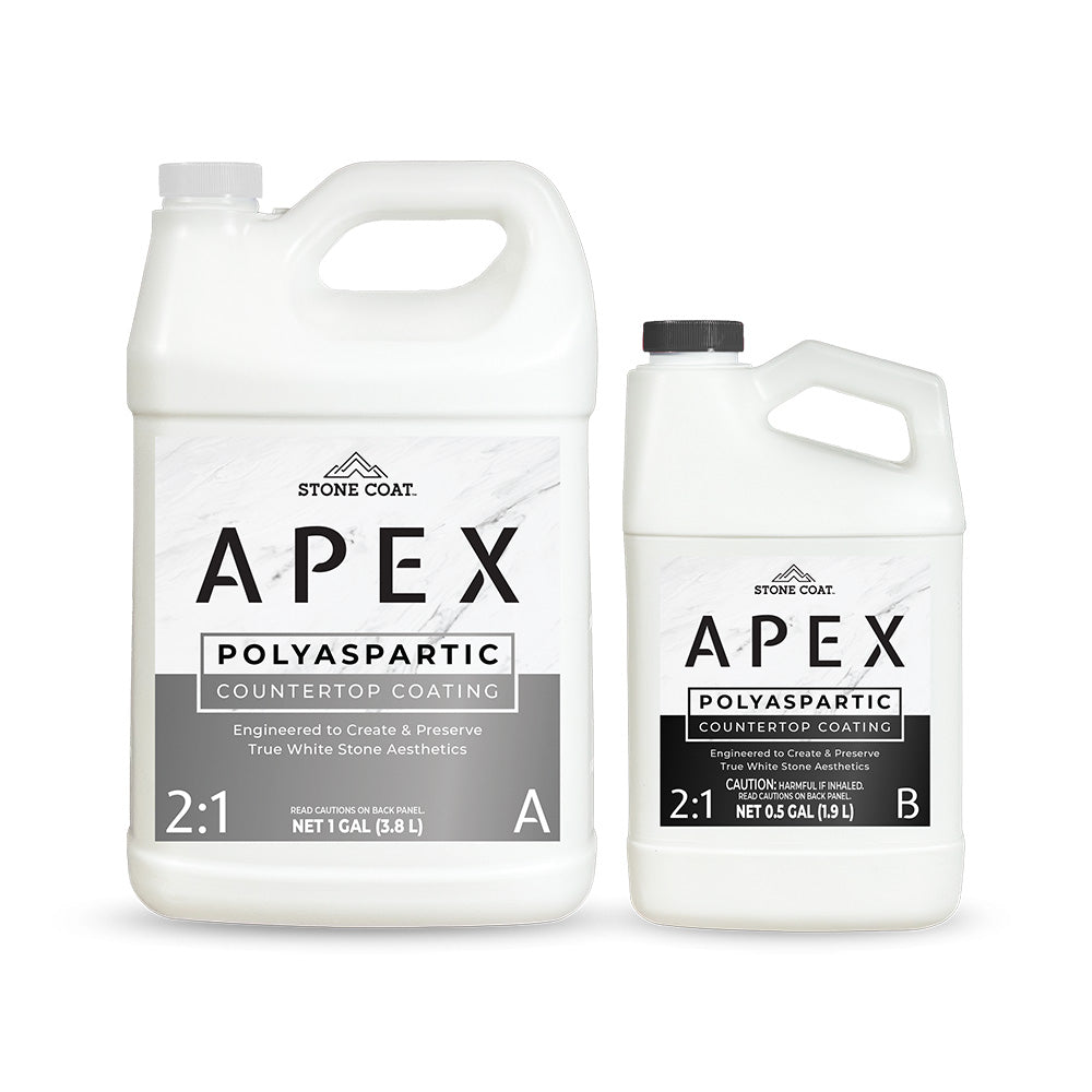 Stone Coat APEX Polyaspartic Countertop Coating 1.5 gallon kit.