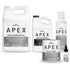 Collection of Apex Polyaspartic products on a white background