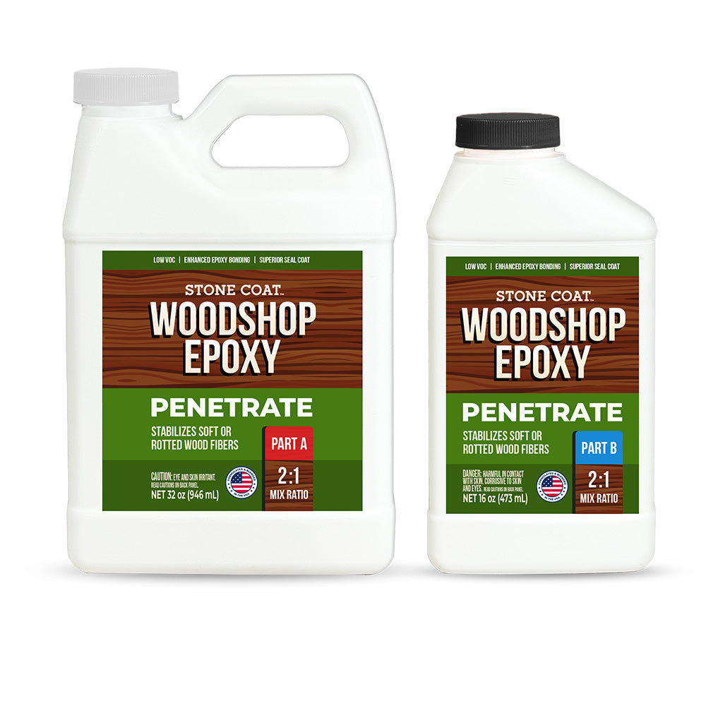 Stone Coat Woodshop Epoxy Penetrate 48 oz kit