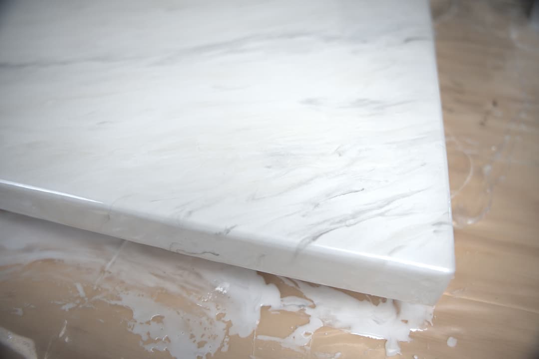 carrara marble counter edges