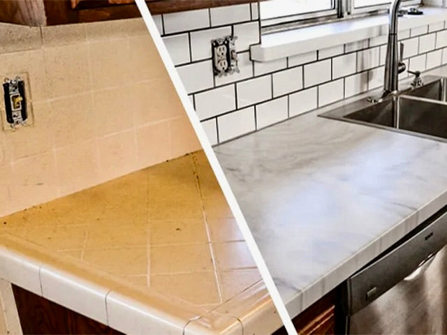 How to Apply Epoxy Over Tile – Stone Coat Countertops