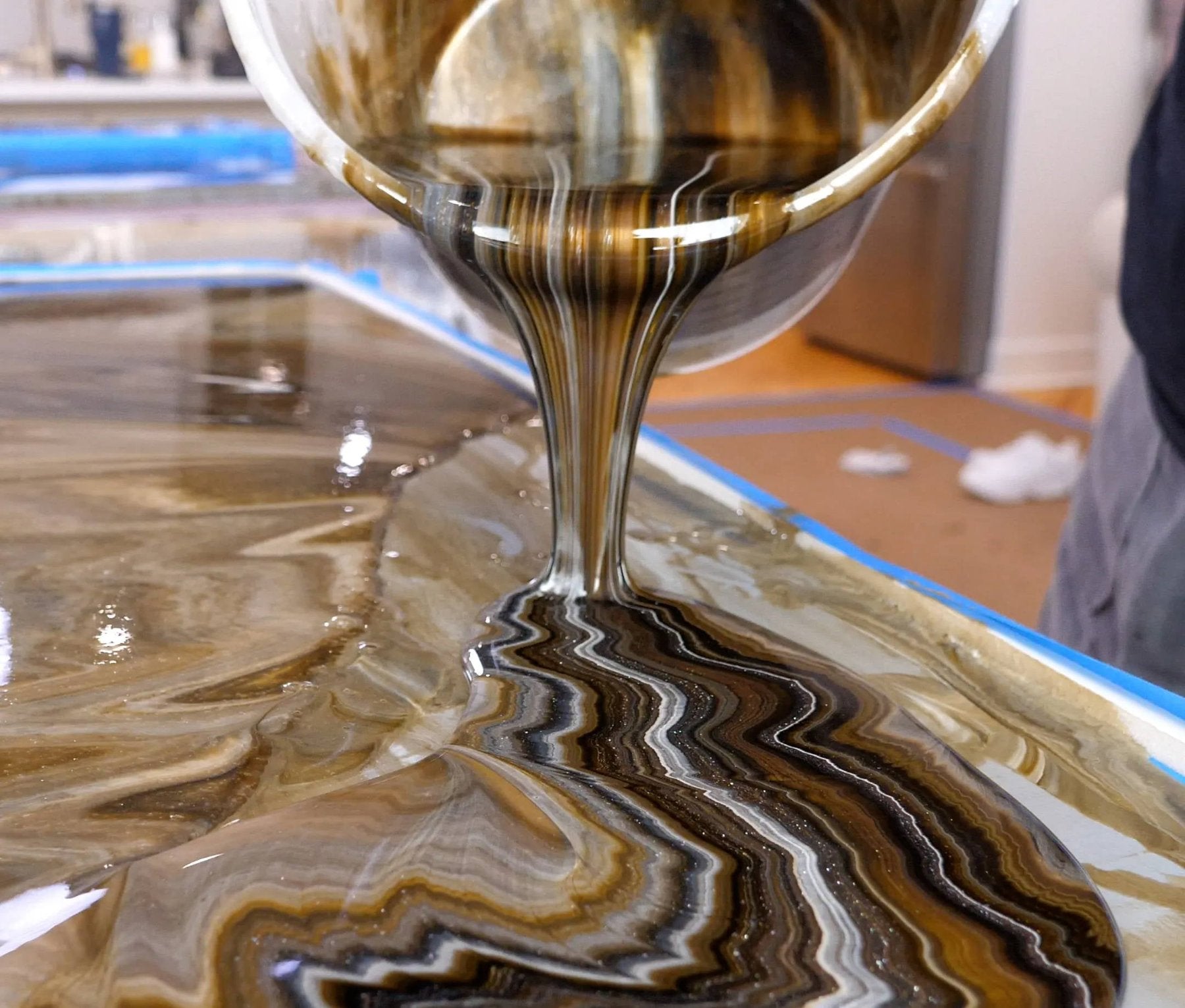 epoxy pour